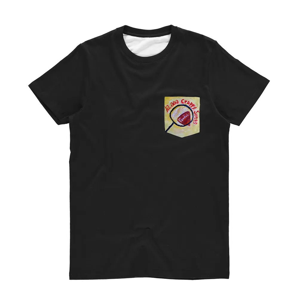 10,000 Crappy Songs Classic Sublimation Pocket T-Shirt