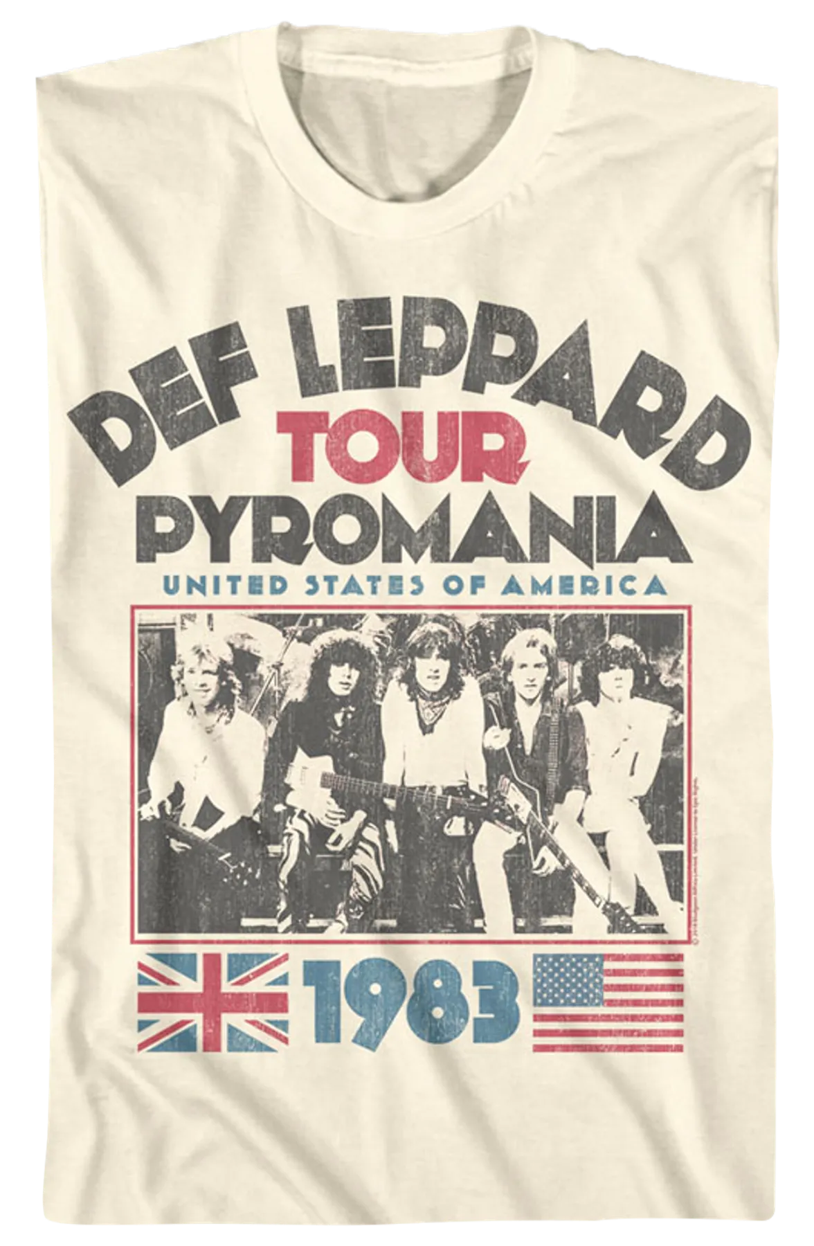 1983 Tour Def Leppard T-Shirt