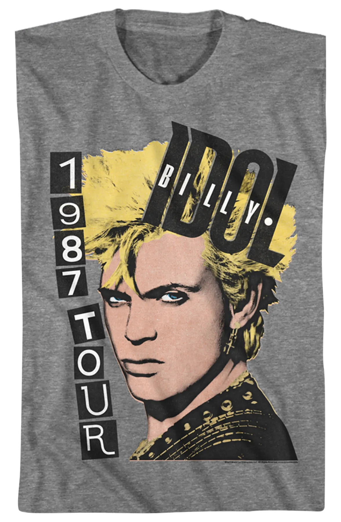 1987 Tour Billy Idol T-Shirt