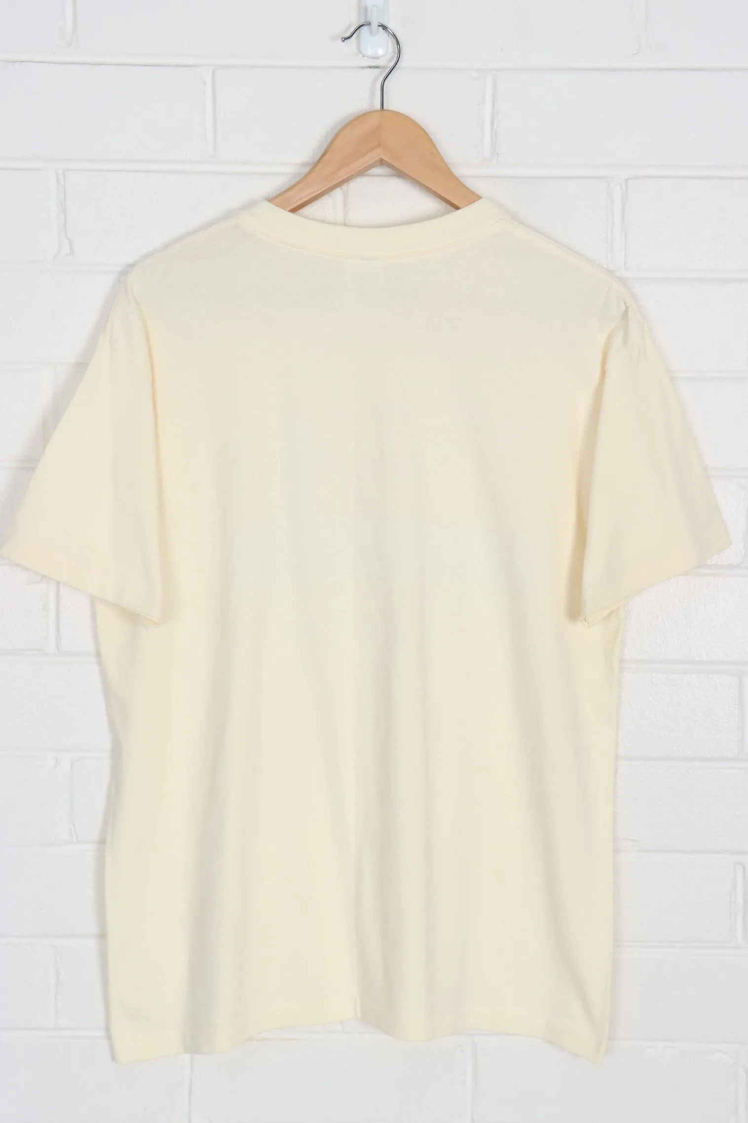 1990 Vintage Lighthouse 'The Keeper of the Lighthouse' Single Stitch Tee (L)