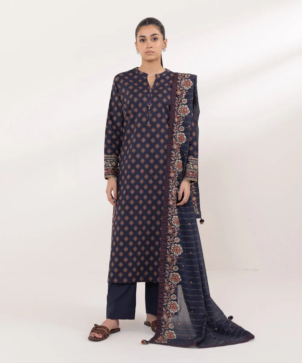 2 Piece - Embroidered Lawn Suit