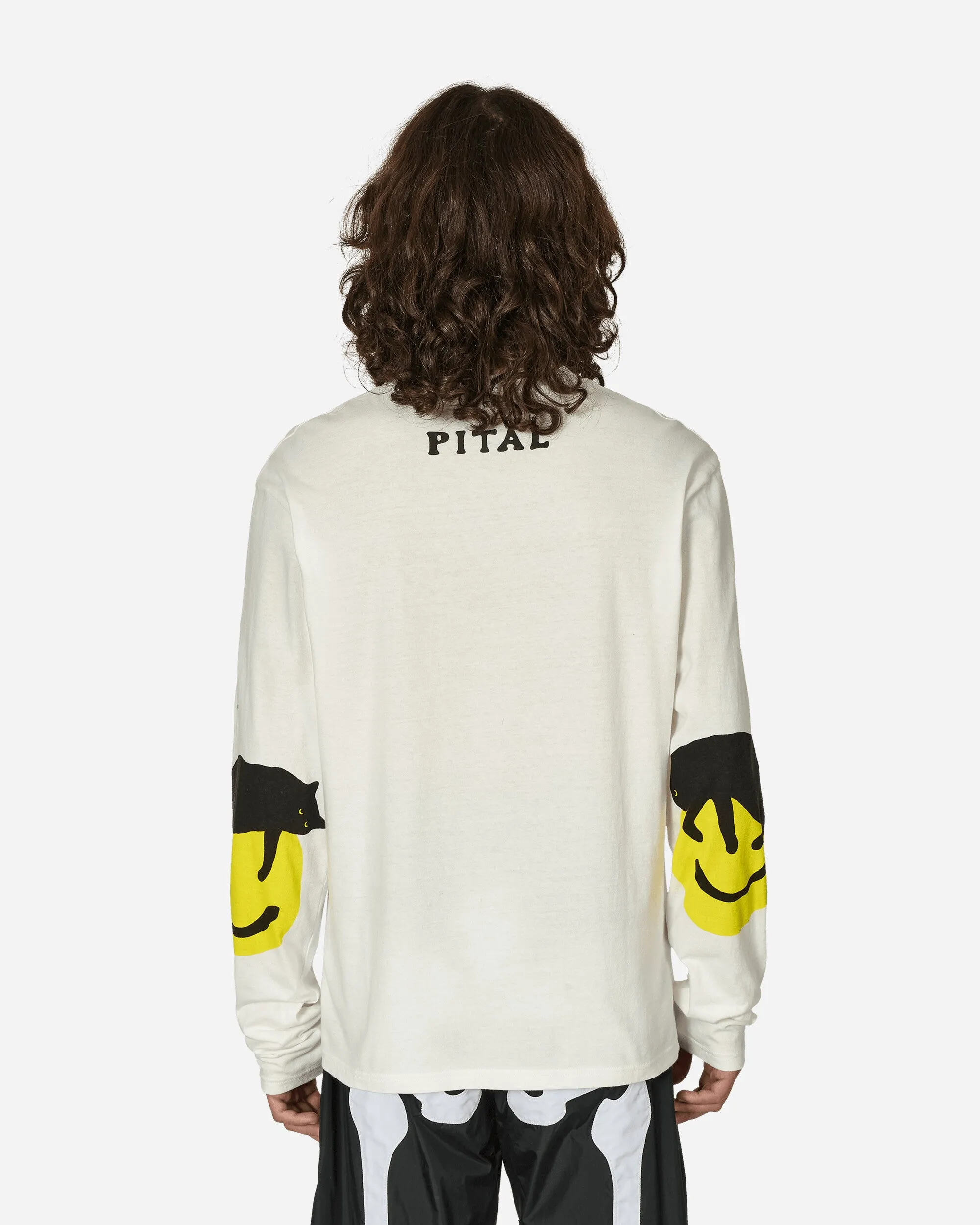 20/-Jersey Longsleeve T-Shirt (Catpital Patch) White
