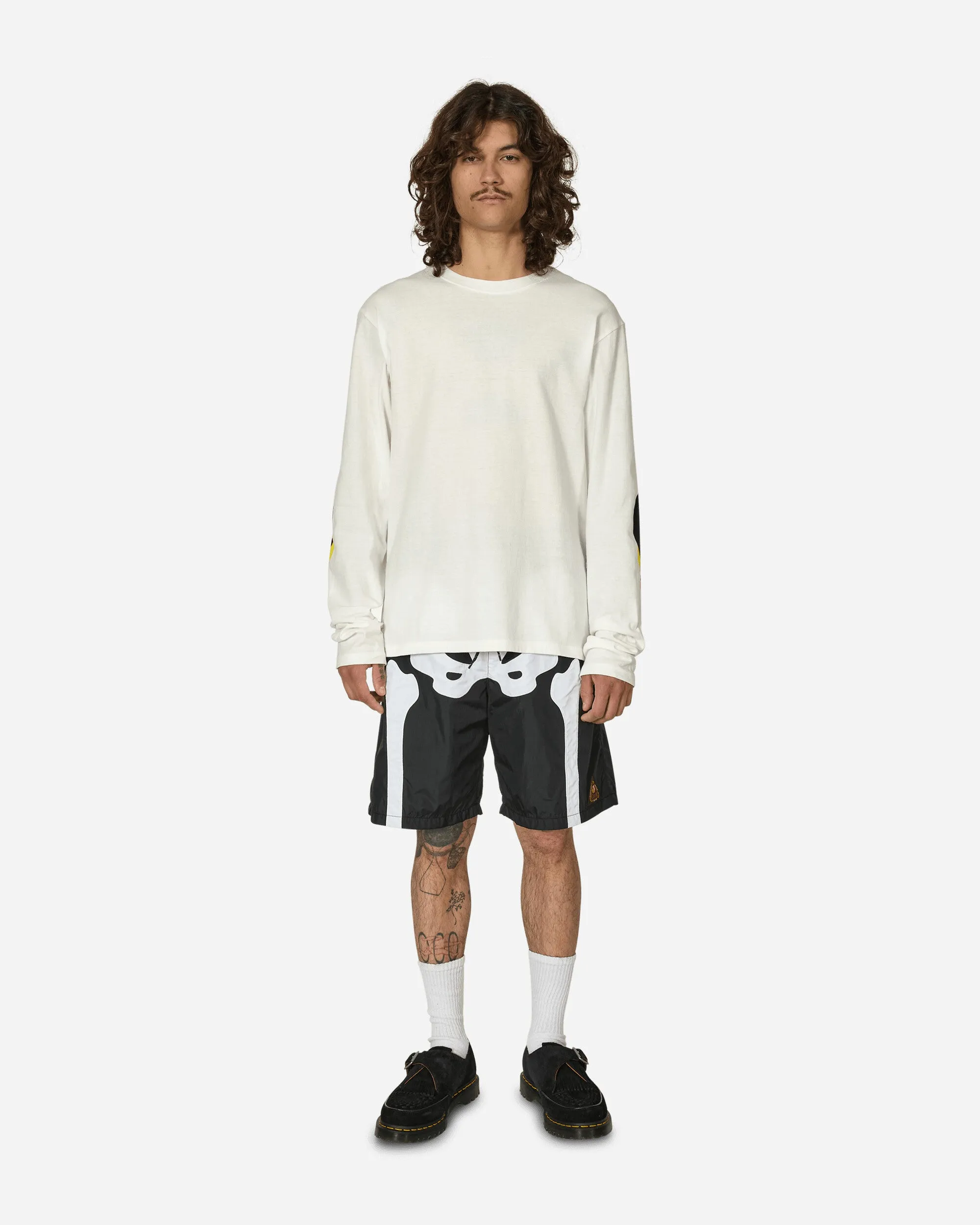 20/-Jersey Longsleeve T-Shirt (Catpital Patch) White
