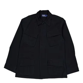 20/1 Twill-jungle Polo Black