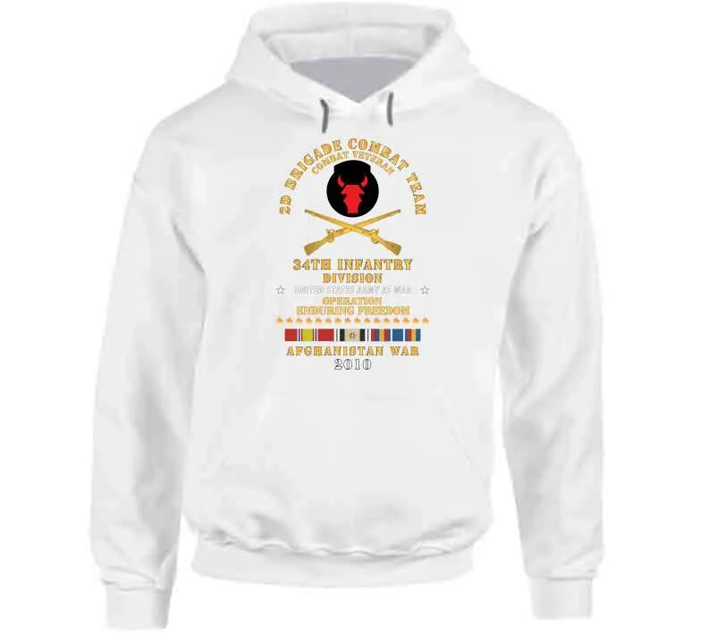 2nd Brigade Combat Team, 34th Id - Enduring Freedom Combat Veteran X 300 T Shirt