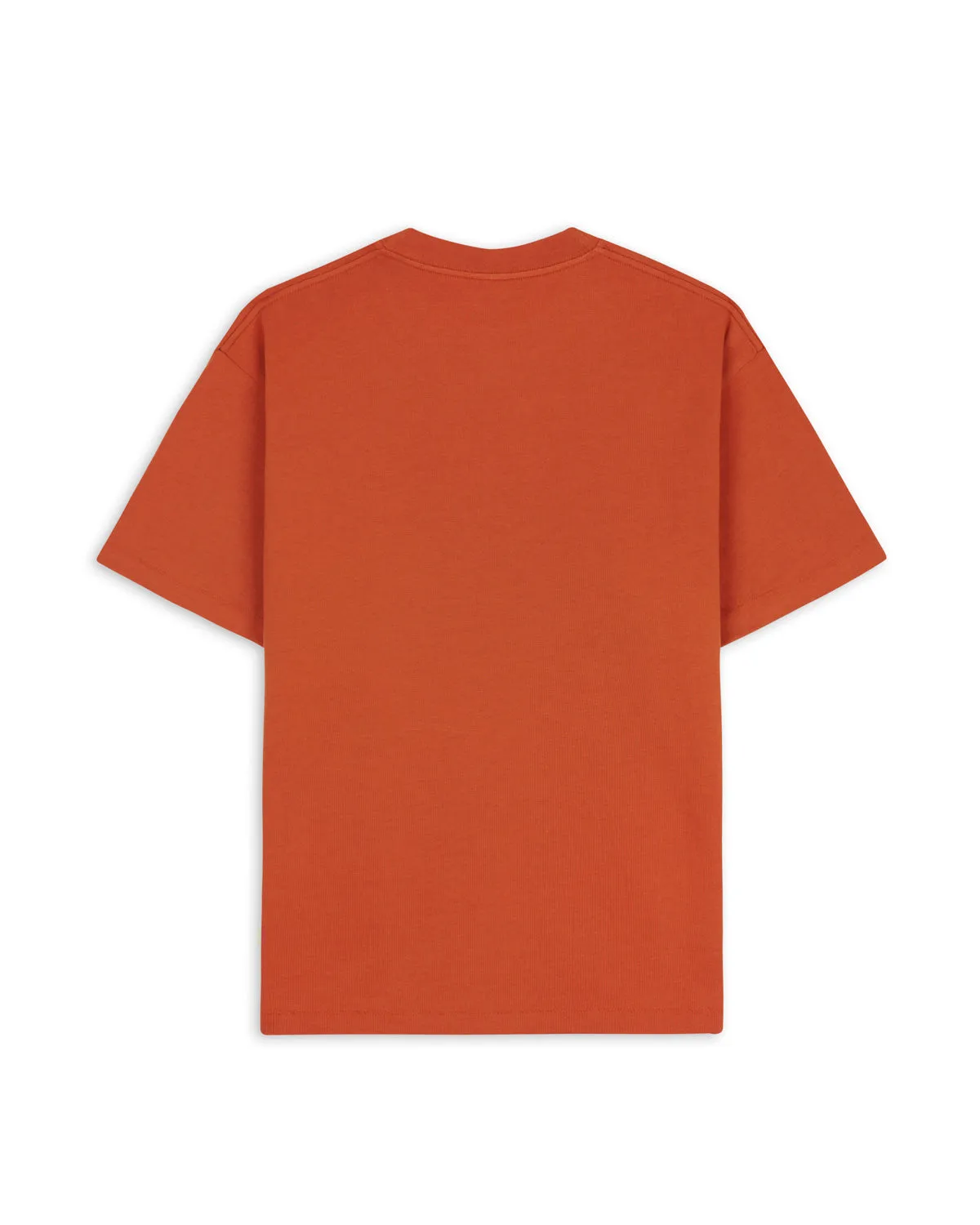 3D Embroidered Logohead Heavy Weight T-Shirt - Rust