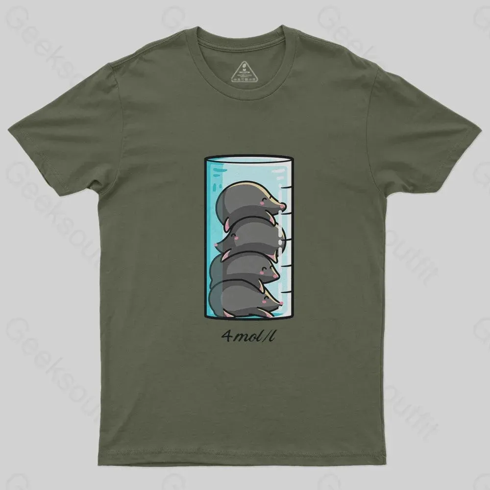 4 Moles Per Litre T-Shirt
