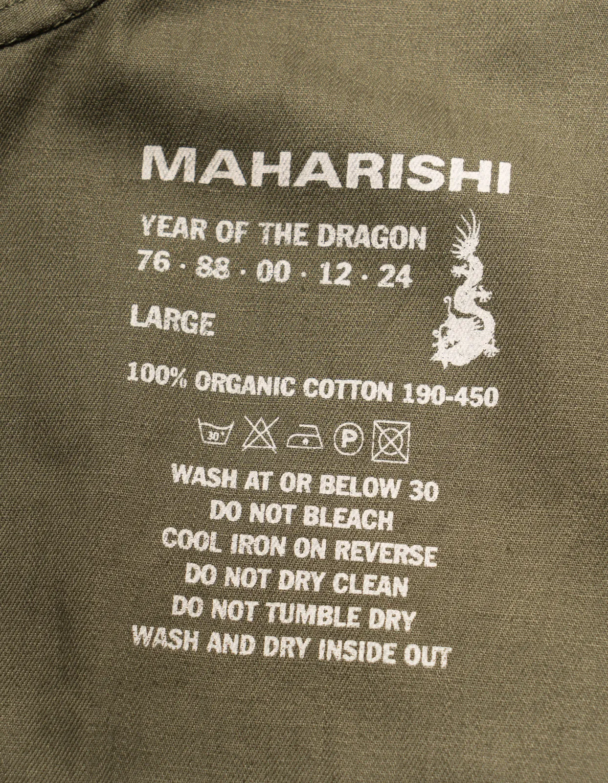 5318 Panther Chimera Hanten Shirt Olive OG-107F