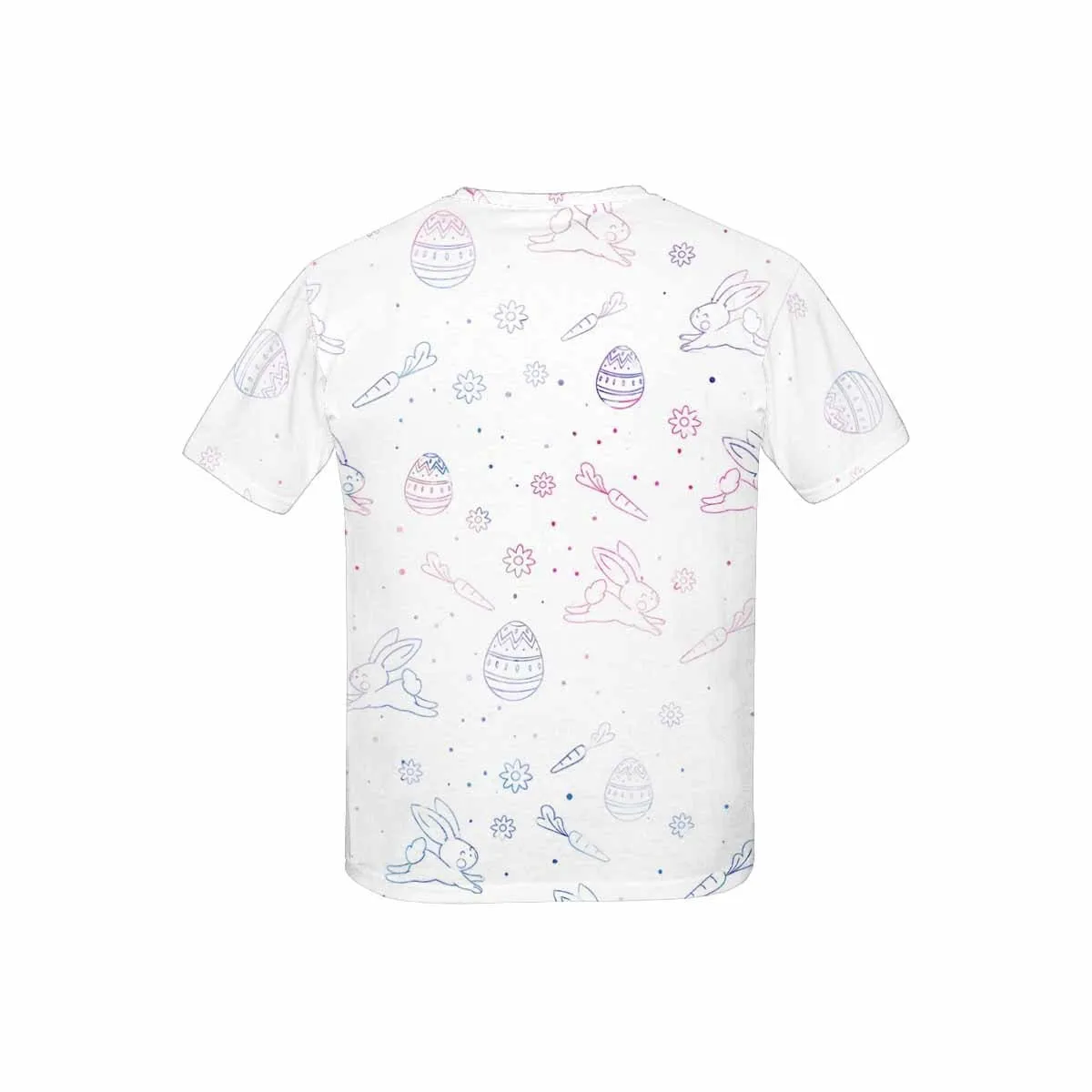 #6-15Y Custom Face Colorful Easter Kid's All Over Print T-shirt