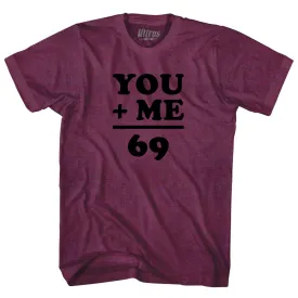 69 Math Equation Adult Tri-Blend T-shirt