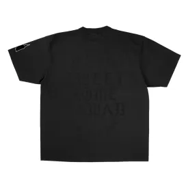 808ALLDAY SHH Max Heavyweight Black T-Shirt