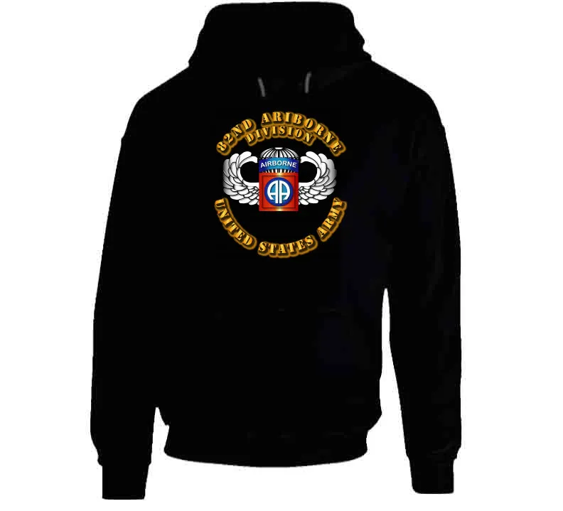 82nd Airborne Division - SSI - Wings T Shirt