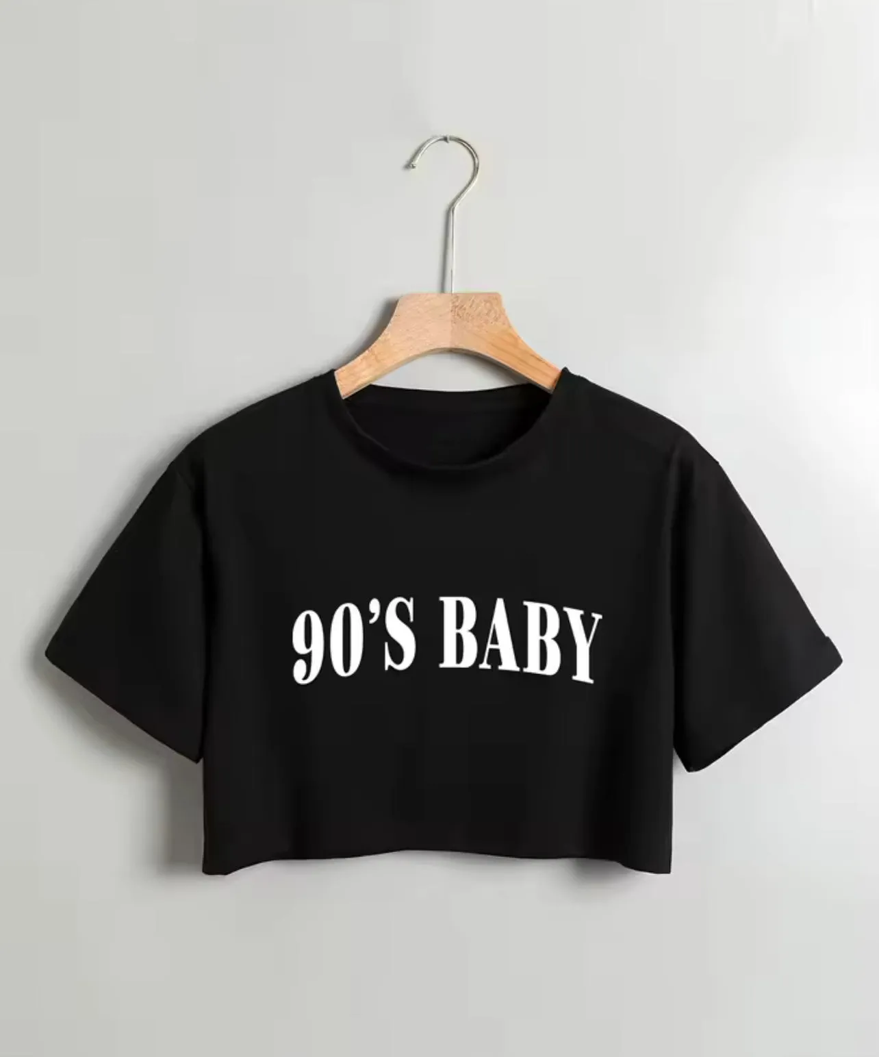 90’s Baby T-Shirt Crop Top