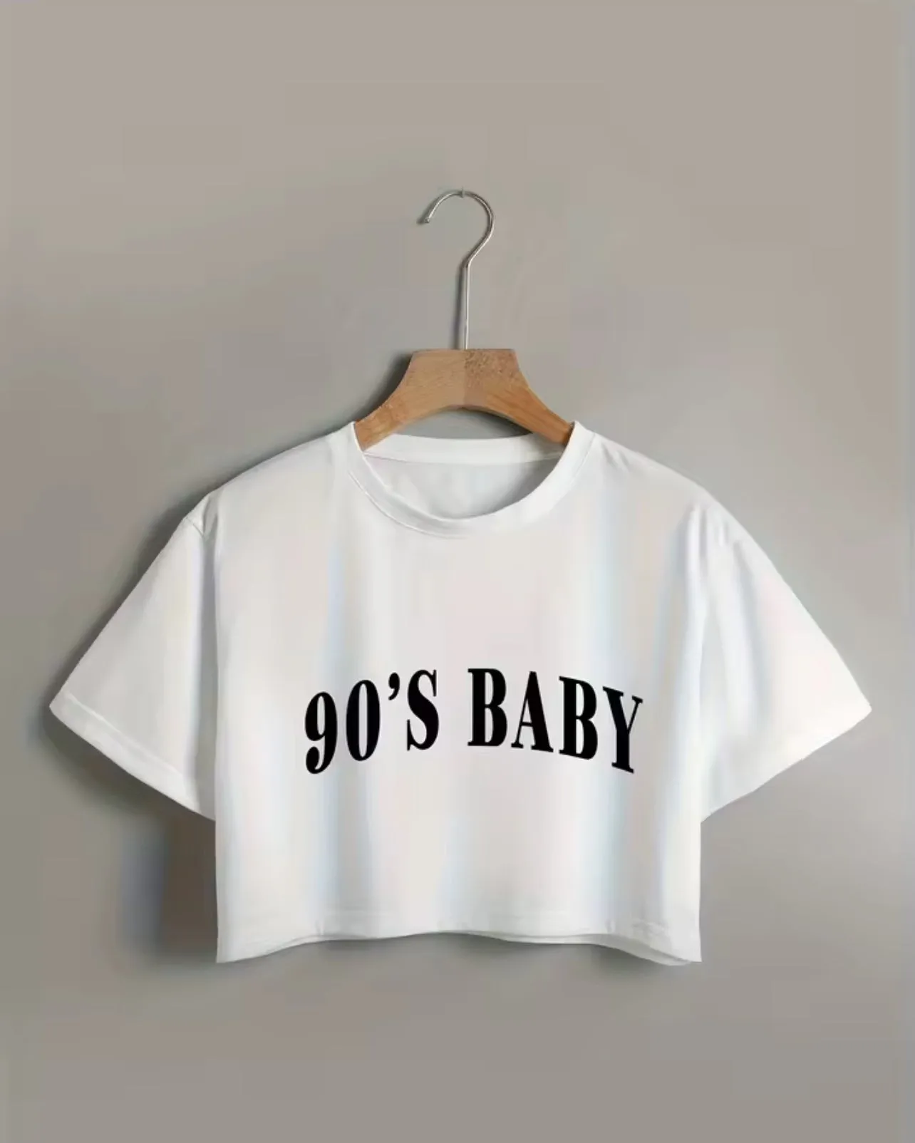 90’s Baby T-Shirt Crop Top