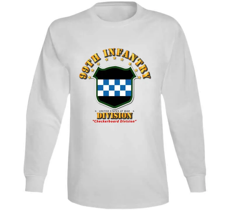 99th Infantry Division - Checkerboard Division T Shirt