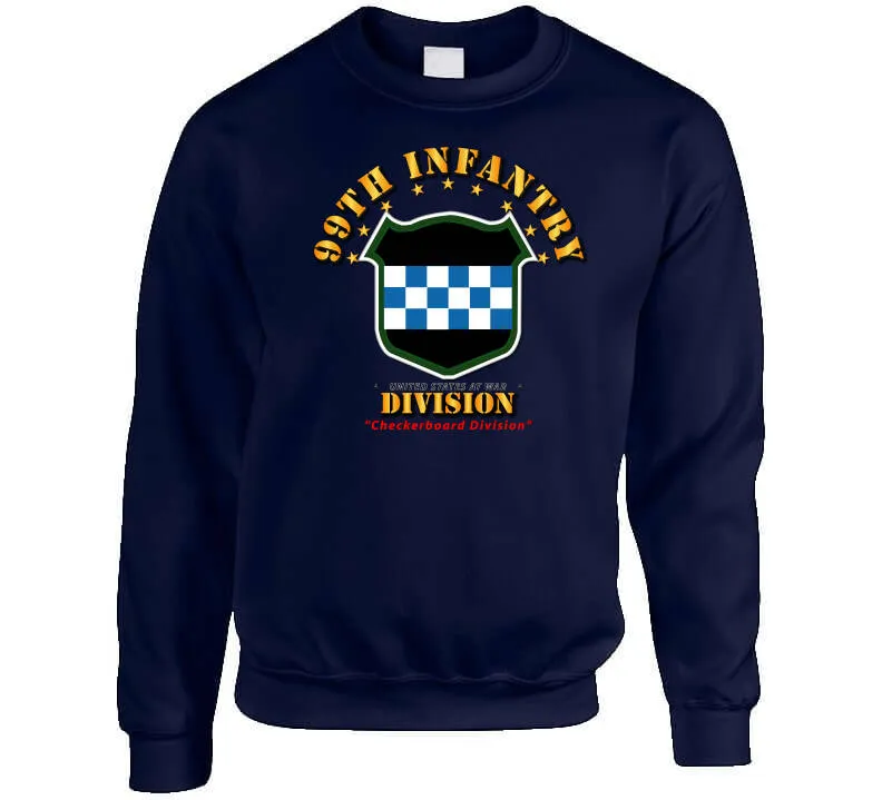 99th Infantry Division - Checkerboard Division T Shirt