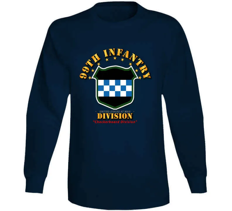 99th Infantry Division - Checkerboard Division T Shirt