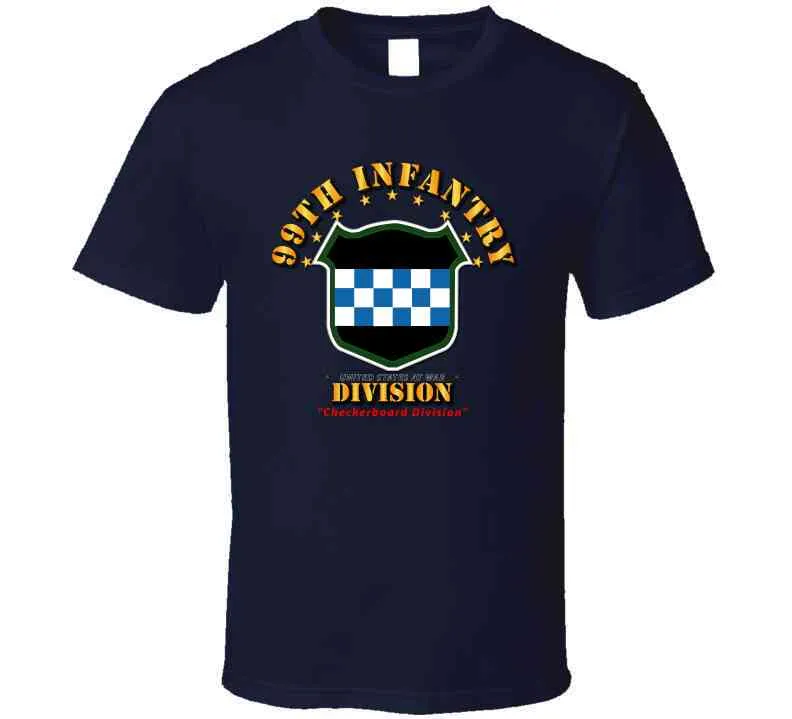 99th Infantry Division - Checkerboard Division T Shirt