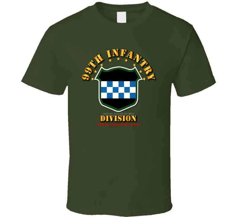 99th Infantry Division - Checkerboard Division T Shirt