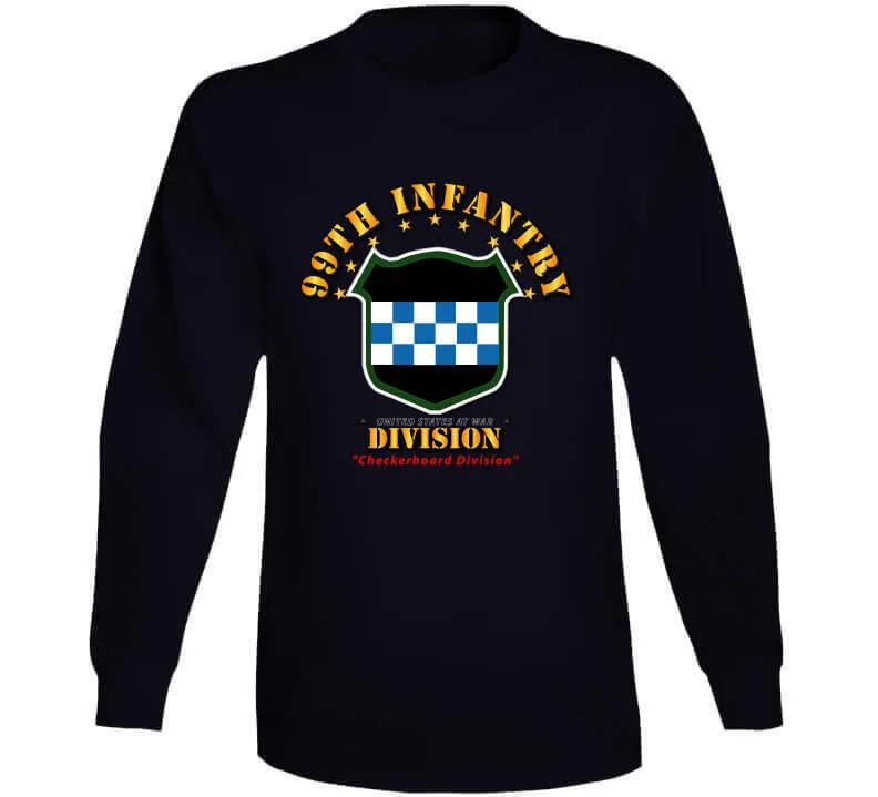 99th Infantry Division - Checkerboard Division T Shirt