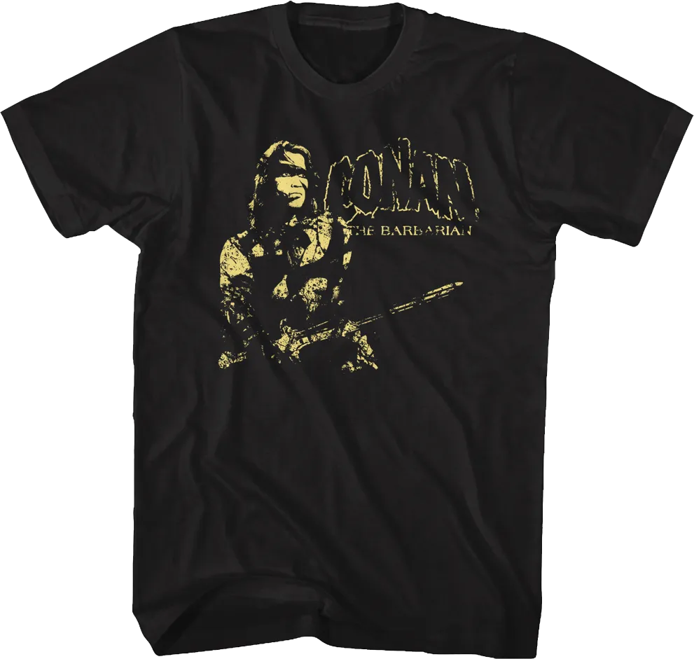Action Pose Conan The Barbarian T-Shirt