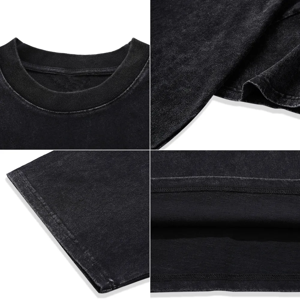 AG® Vintage Anime Three Katana Swords Washed T-Shirt