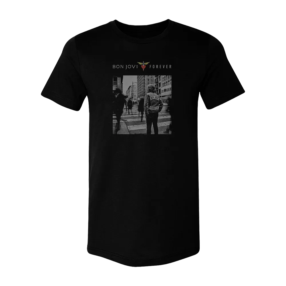 Album Cover Tee in Black