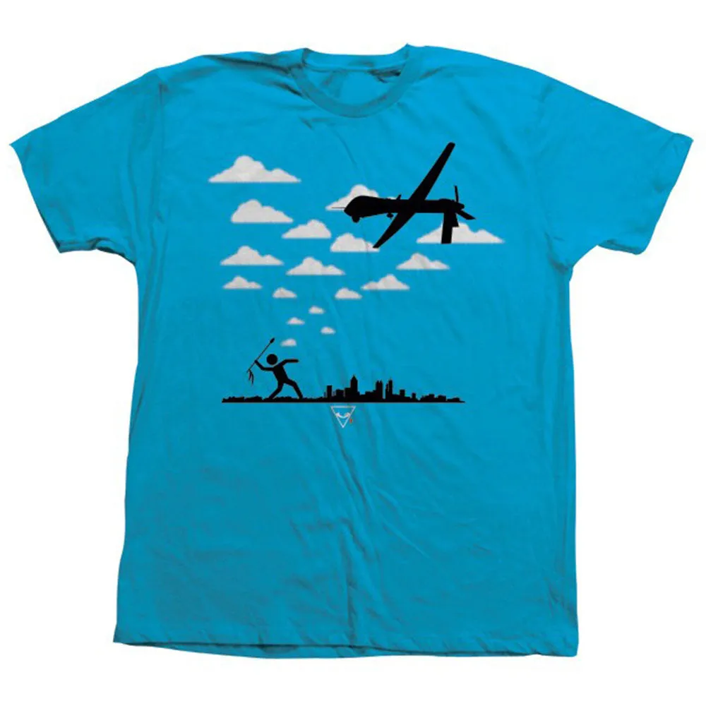 Alien Workshop By All Means Drone S/S Men's T-Shirt - Blue