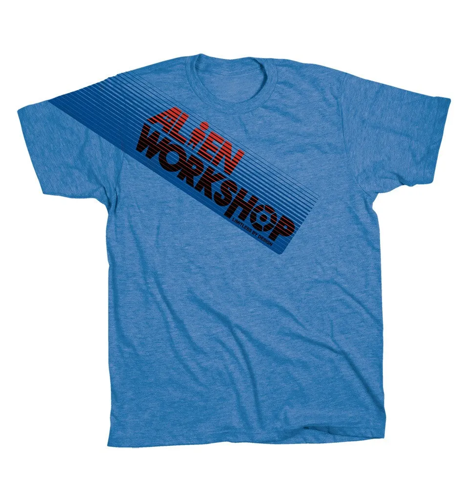 Alien Workshop Filmworks Fade Men's T-Shirt - Royal Heather