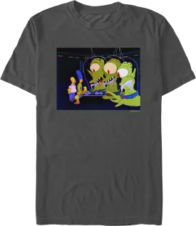 Aliens Simpsons T-Shirt