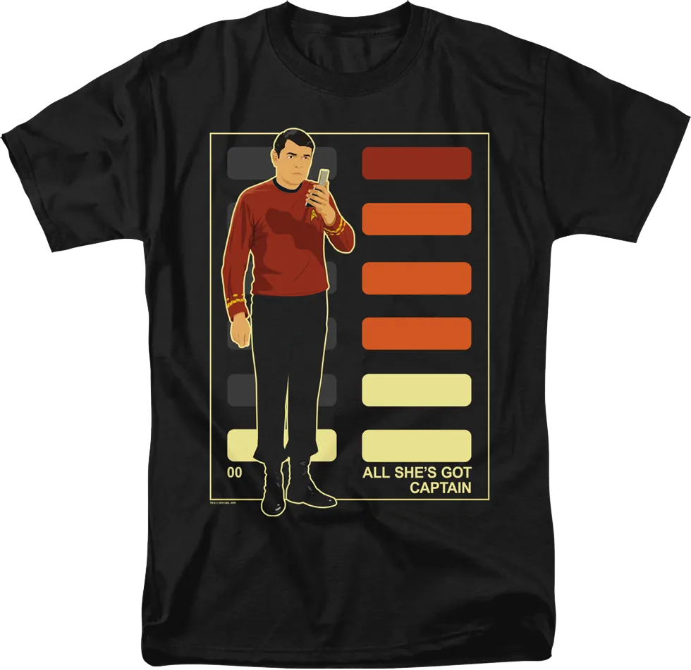 All She's Got Star Trek T-Shirt