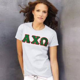 Alpha Chi Omega Ladies T-Shirt - G200L - TWILL