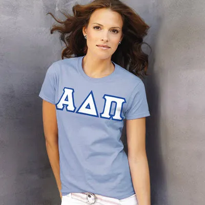 Alpha Delta Pi Ladies T-Shirt - G200L - TWILL
