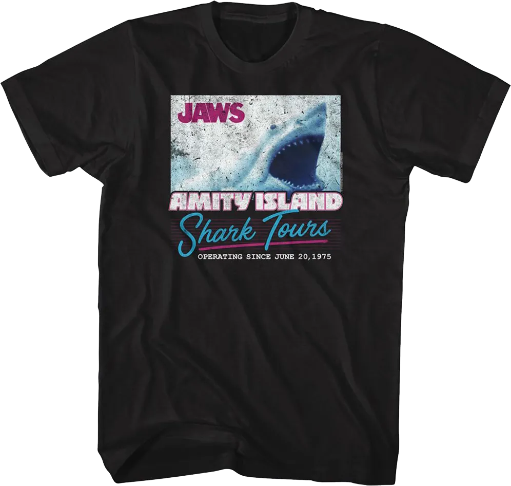 Amity Island Shark Tours Jaws T-Shirt