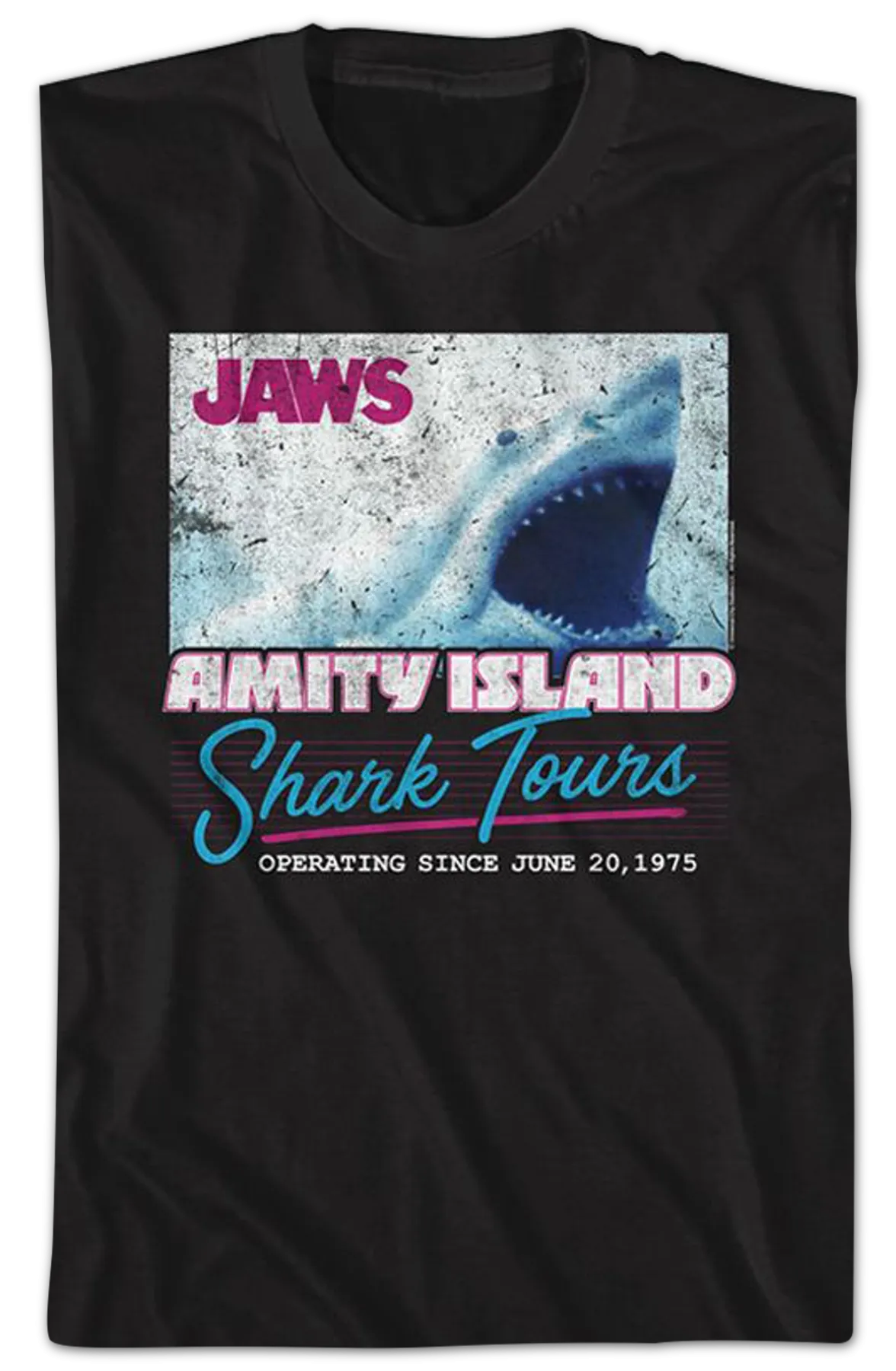 Amity Island Shark Tours Jaws T-Shirt