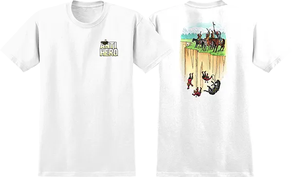Antihero Joe Buffalo T-Shirt - Size: MEDIUM White