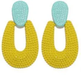 Antonia -Yellow Earrings