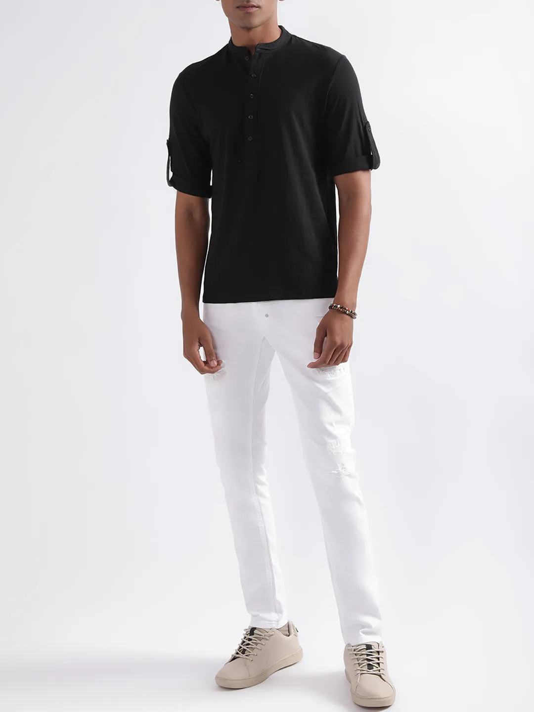 Antony Morato Black Regular Fit T-Shirt
