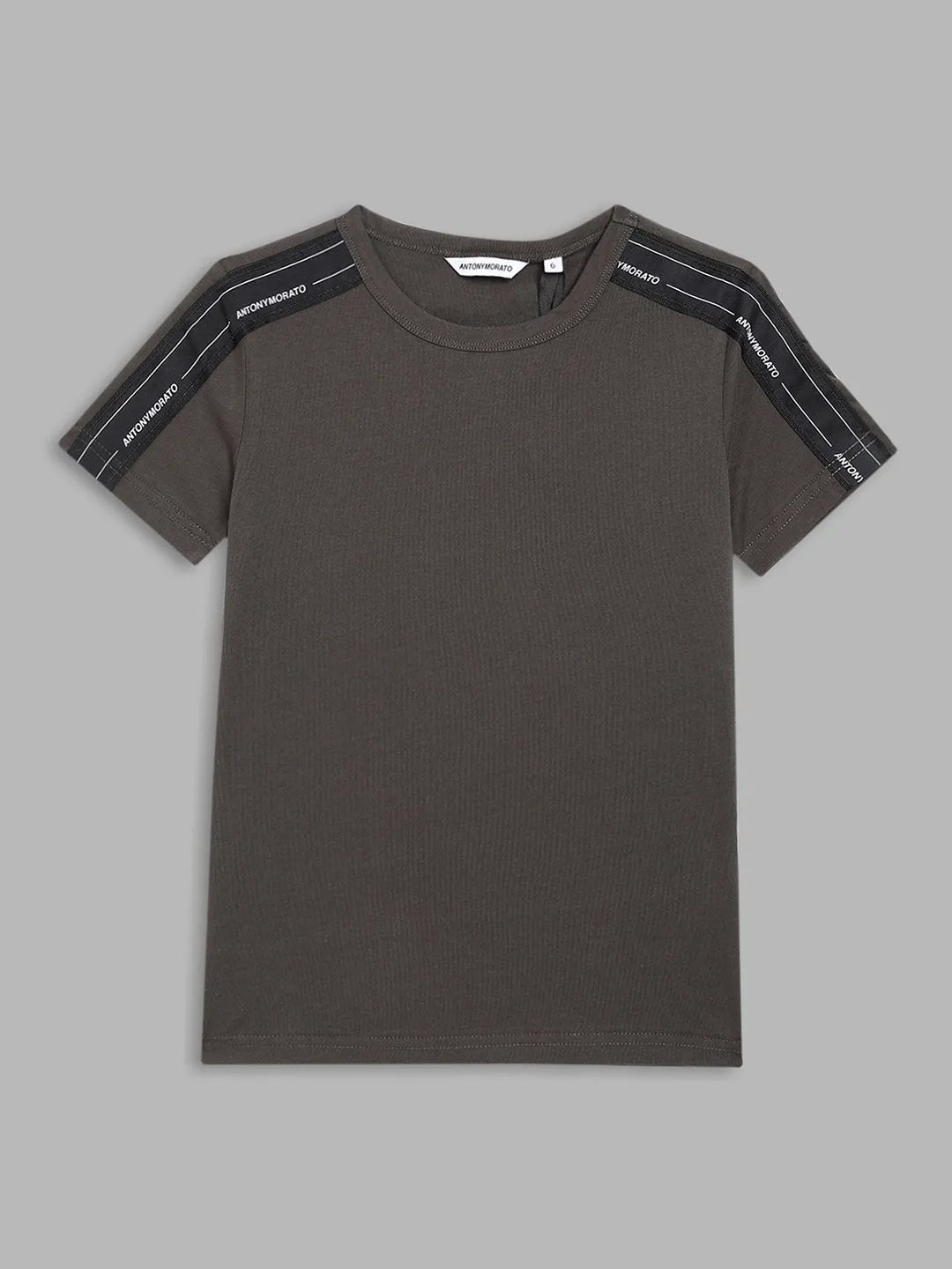 Antony Morato Kids Olive Regular Fit T-Shirt