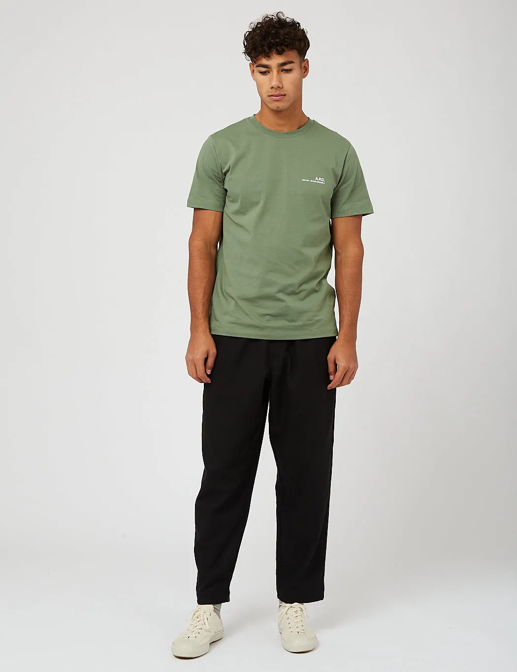 A.P.C. Item T-Shirt - Grey Green