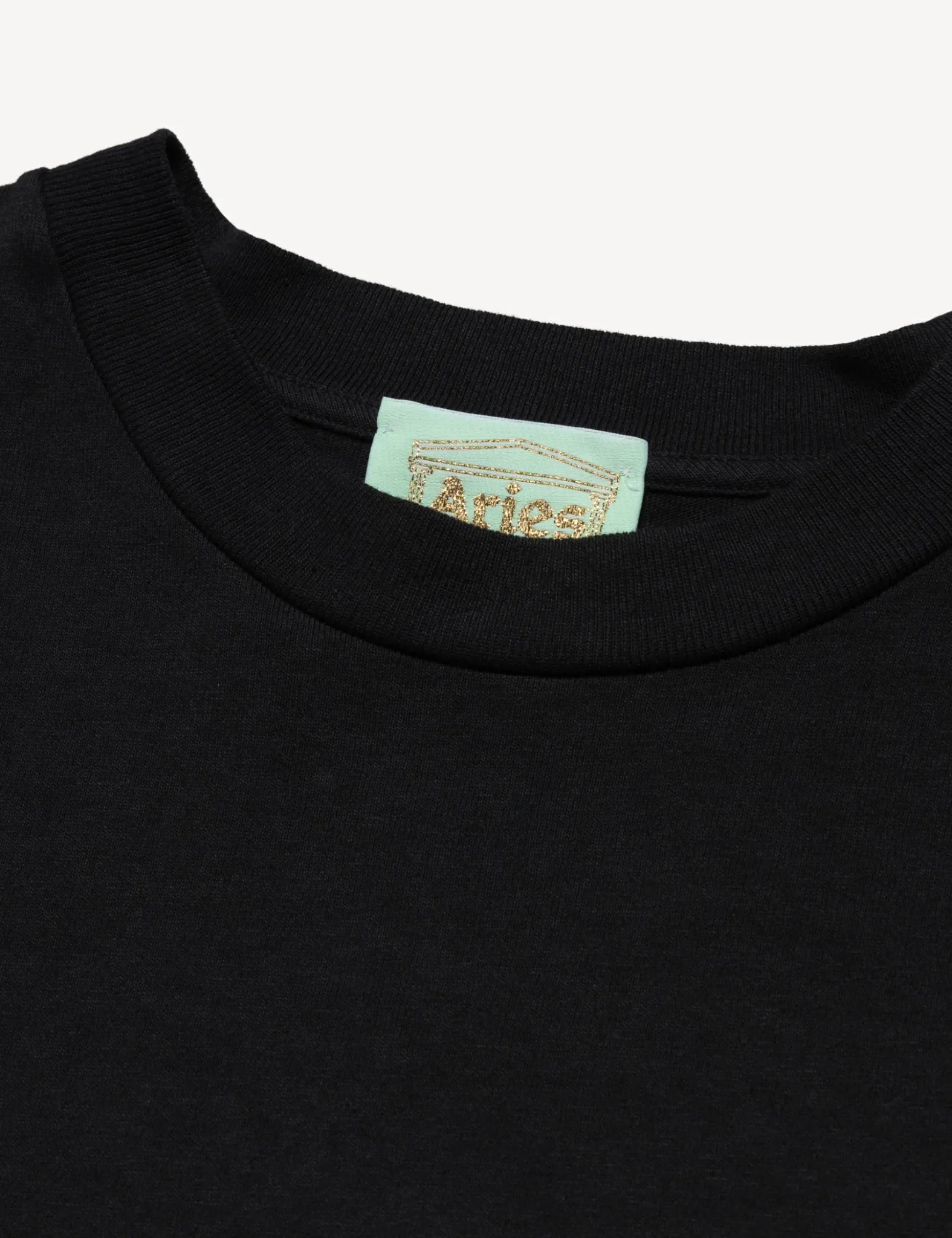 Aries Temple T-Shirt - Black