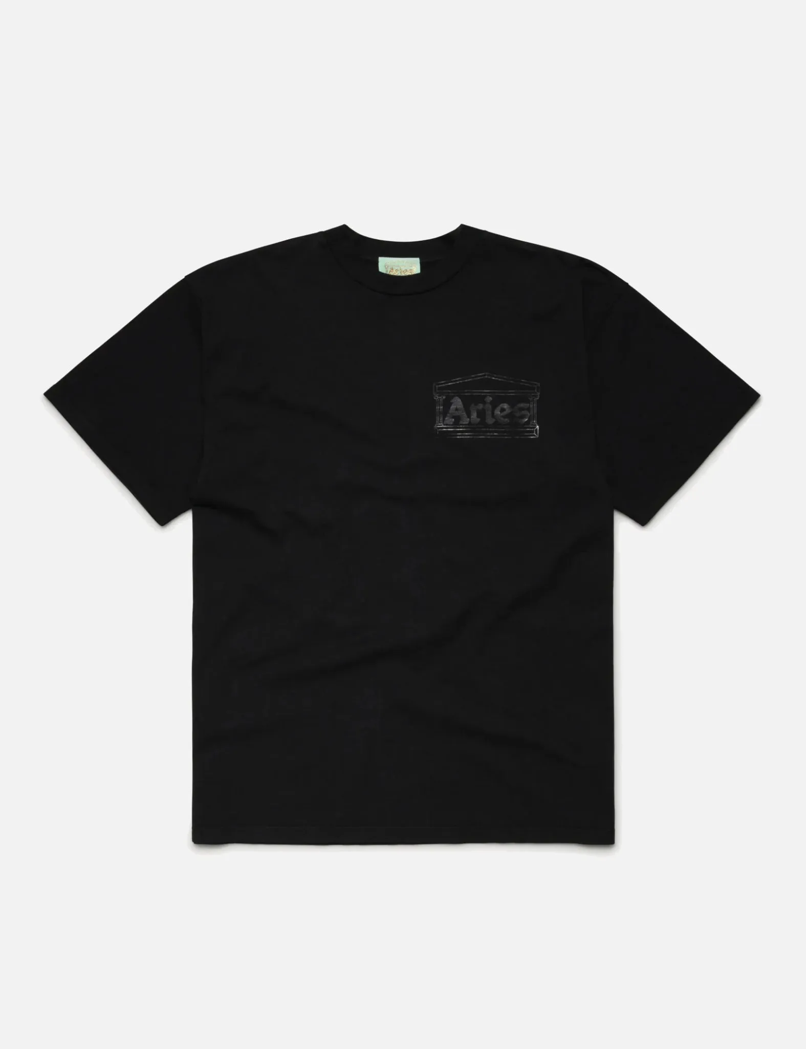 Aries Temple T-Shirt - Black