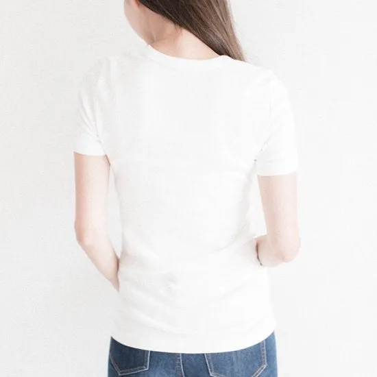 ARMI | Top | Mother Crew Neck T - White