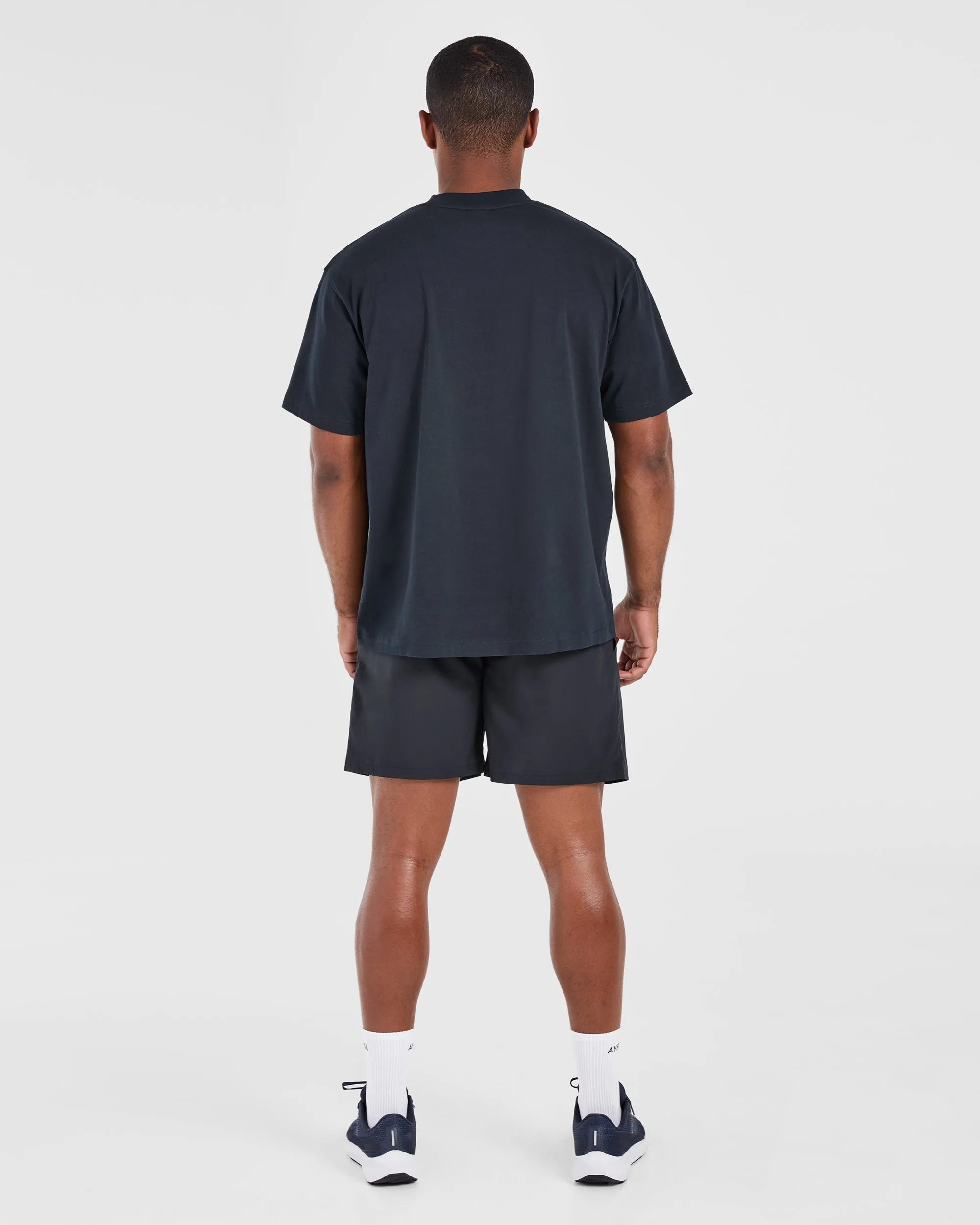 Athletics Oversized T Shirt - Navy