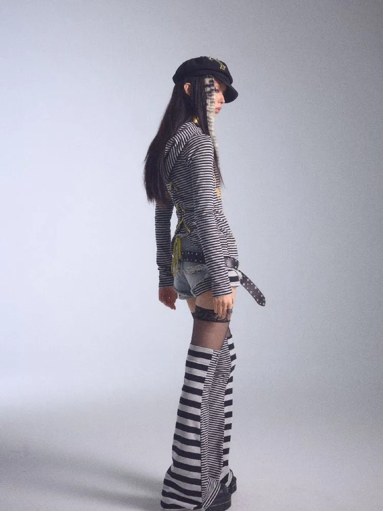 Backless Hoodie Long Sleeve T【s0000010744】
