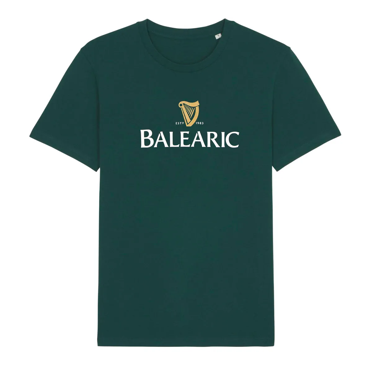 Balearic Harp - Tshirt - Black or Green