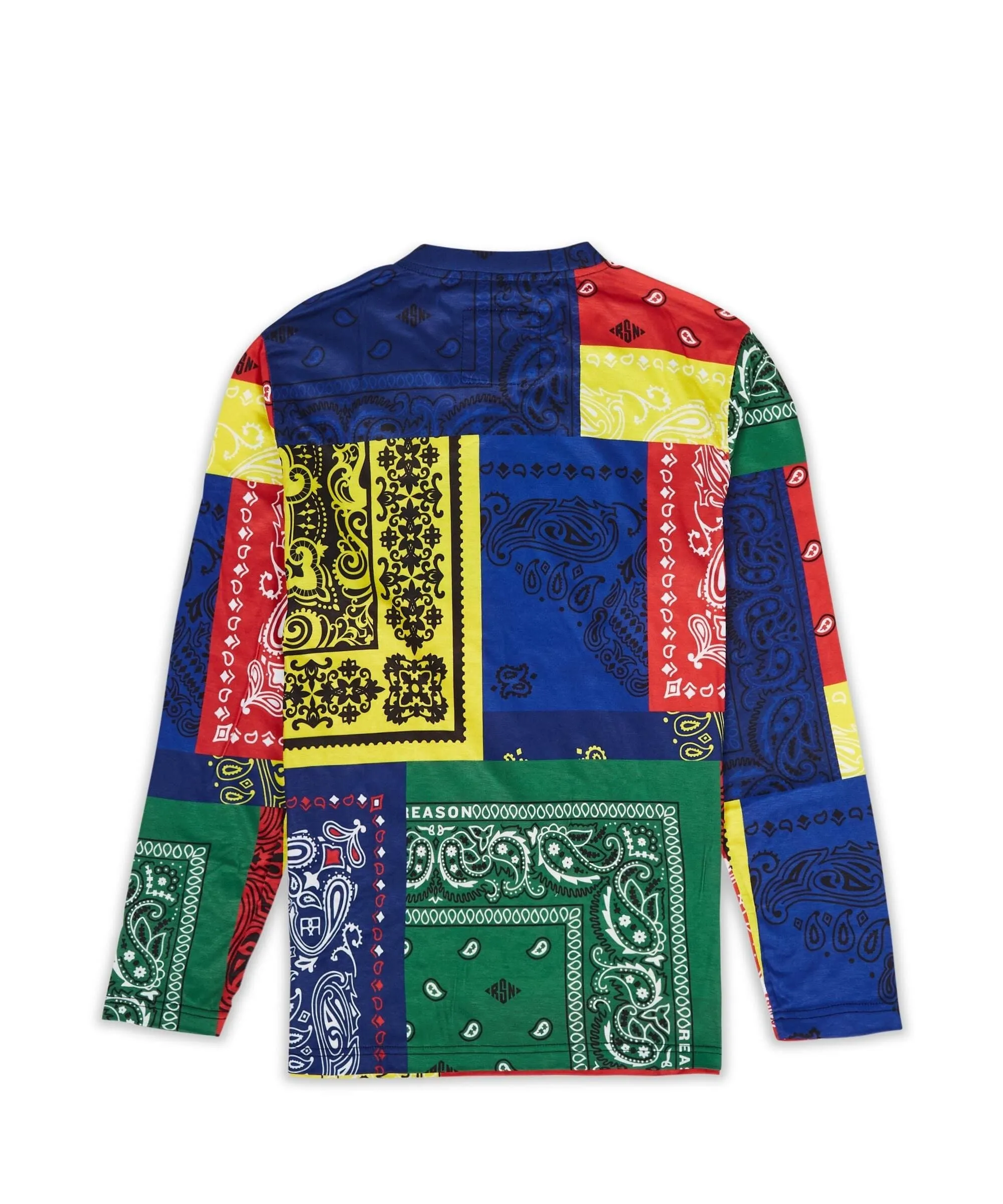 Bandana Multi Color Long Sleeve Tee
