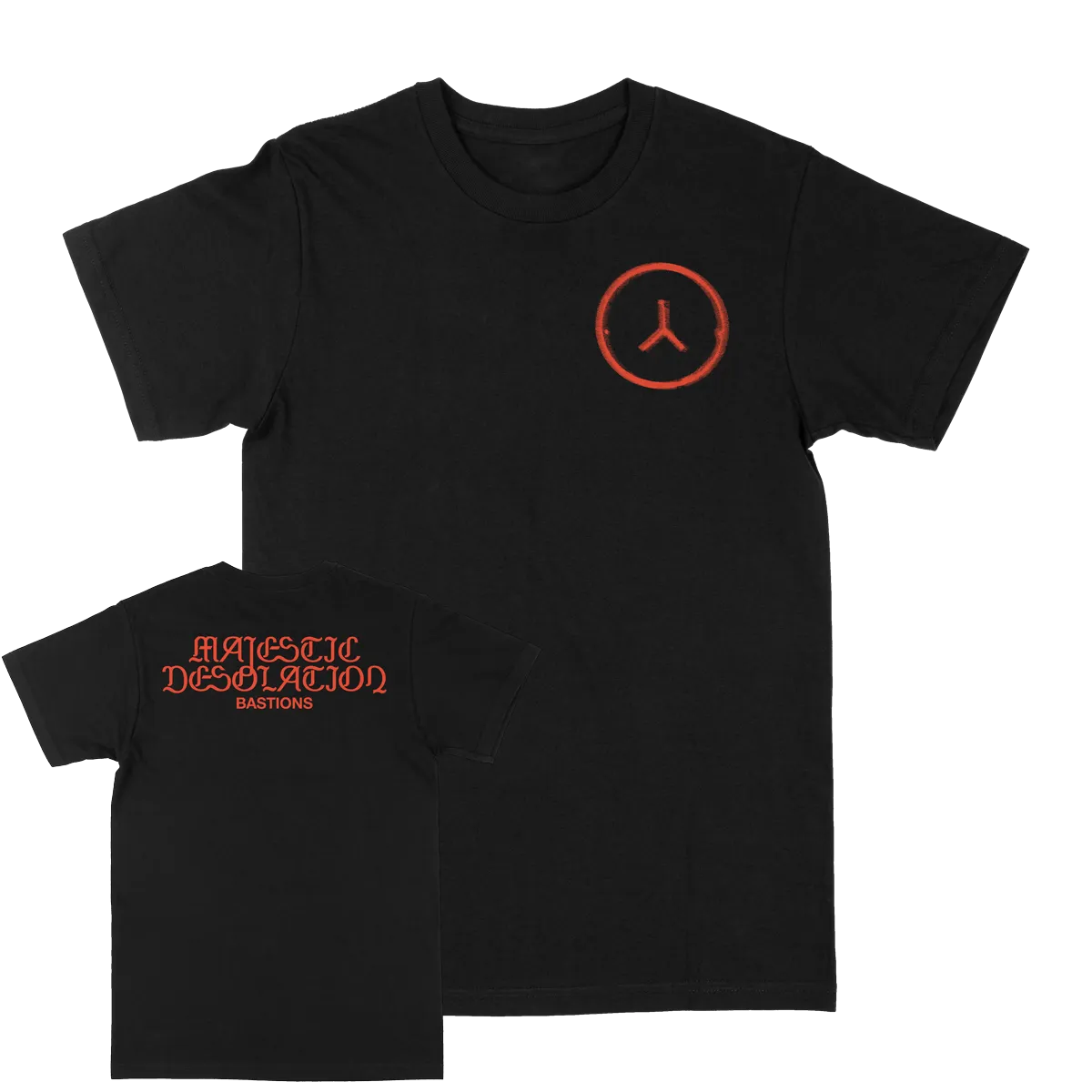 Bastions "Majestic Desolation" Black T-Shirt