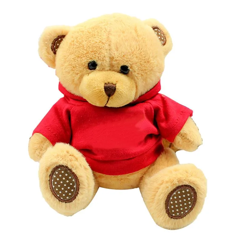 Bear Plush Toy With Bow
