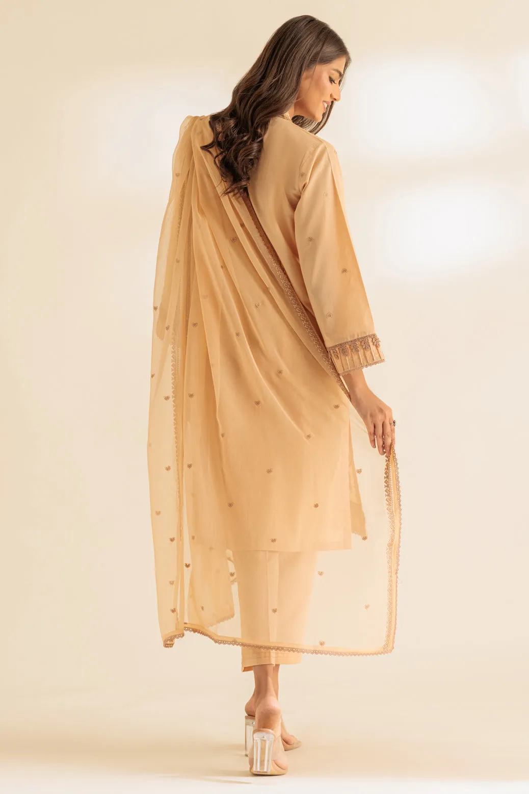 BEIGE-CAMBRIC-3 PIECE (SS5243P48) BIN 38 R15